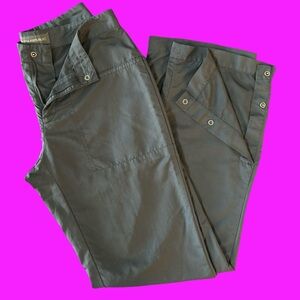 Banana Republic Charcoal Gray Size 0 Women’s Outdoor Nylon Snap Pants